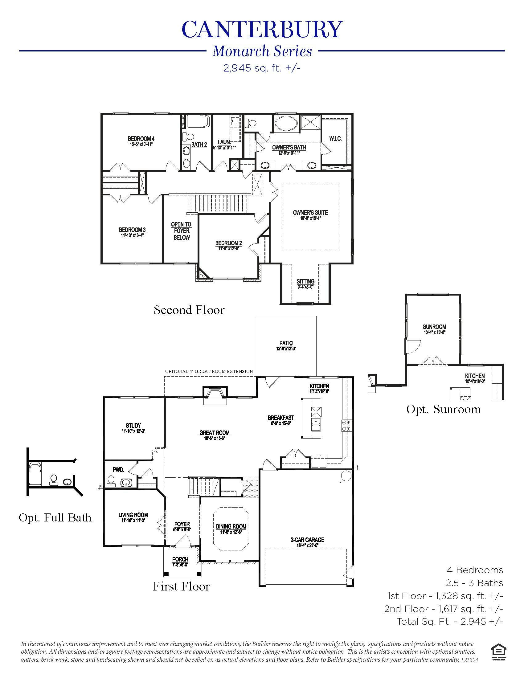 Canterbury Floorplan 1