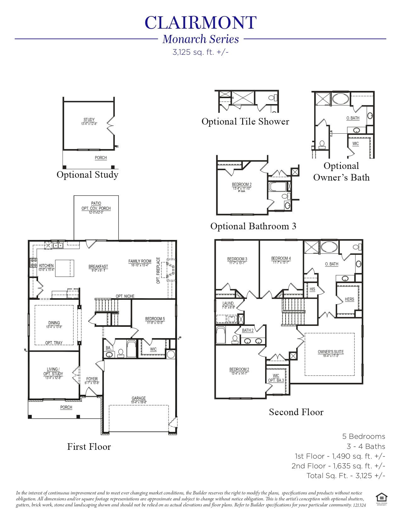 Clairmont Floorplan 1