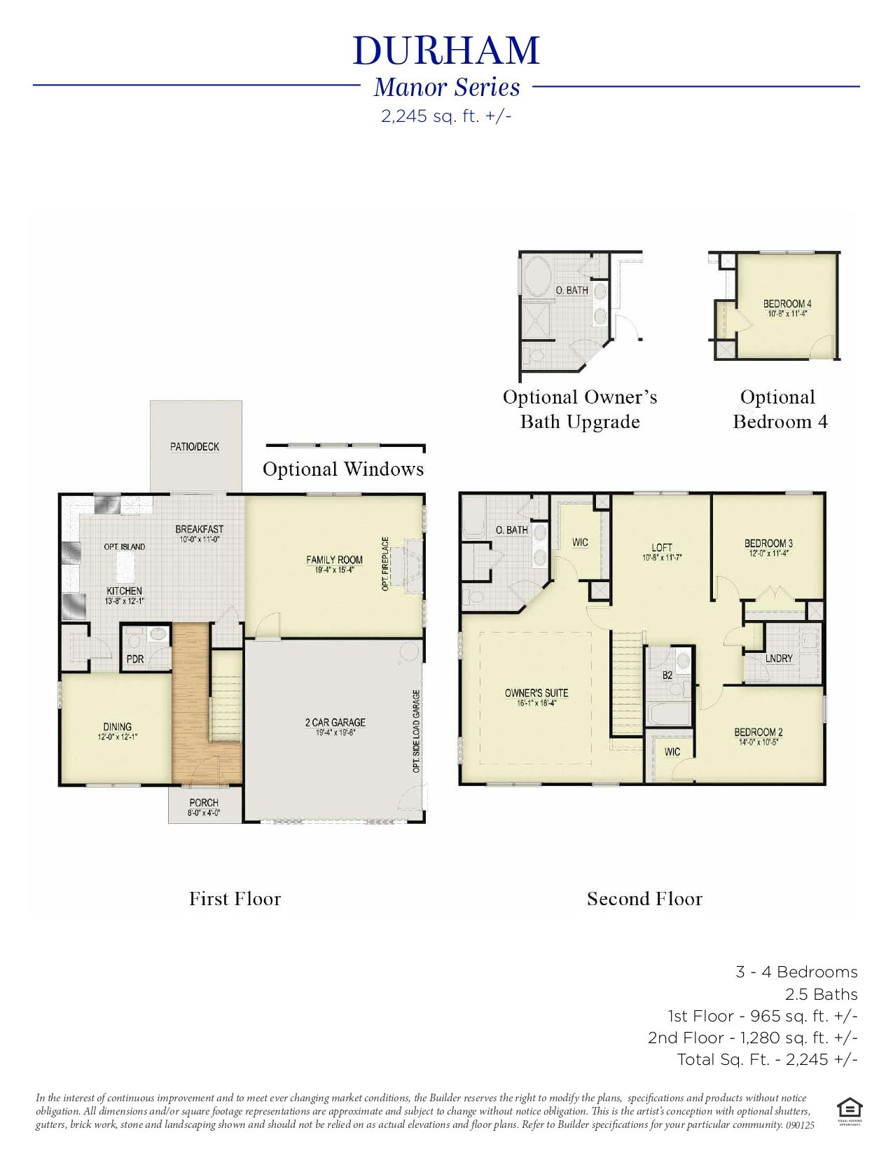 Durham Floorplan 1