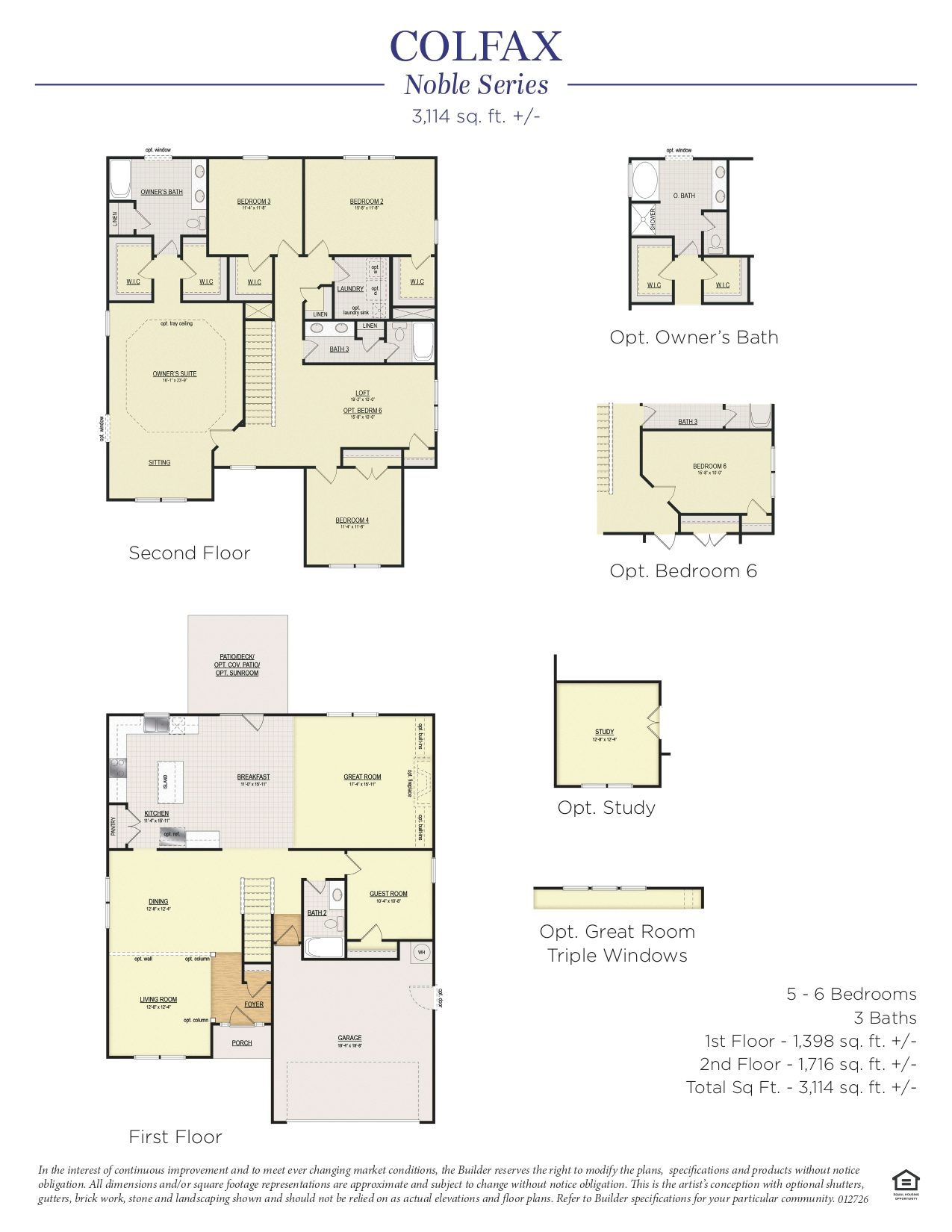 Colfax Floorplan 1