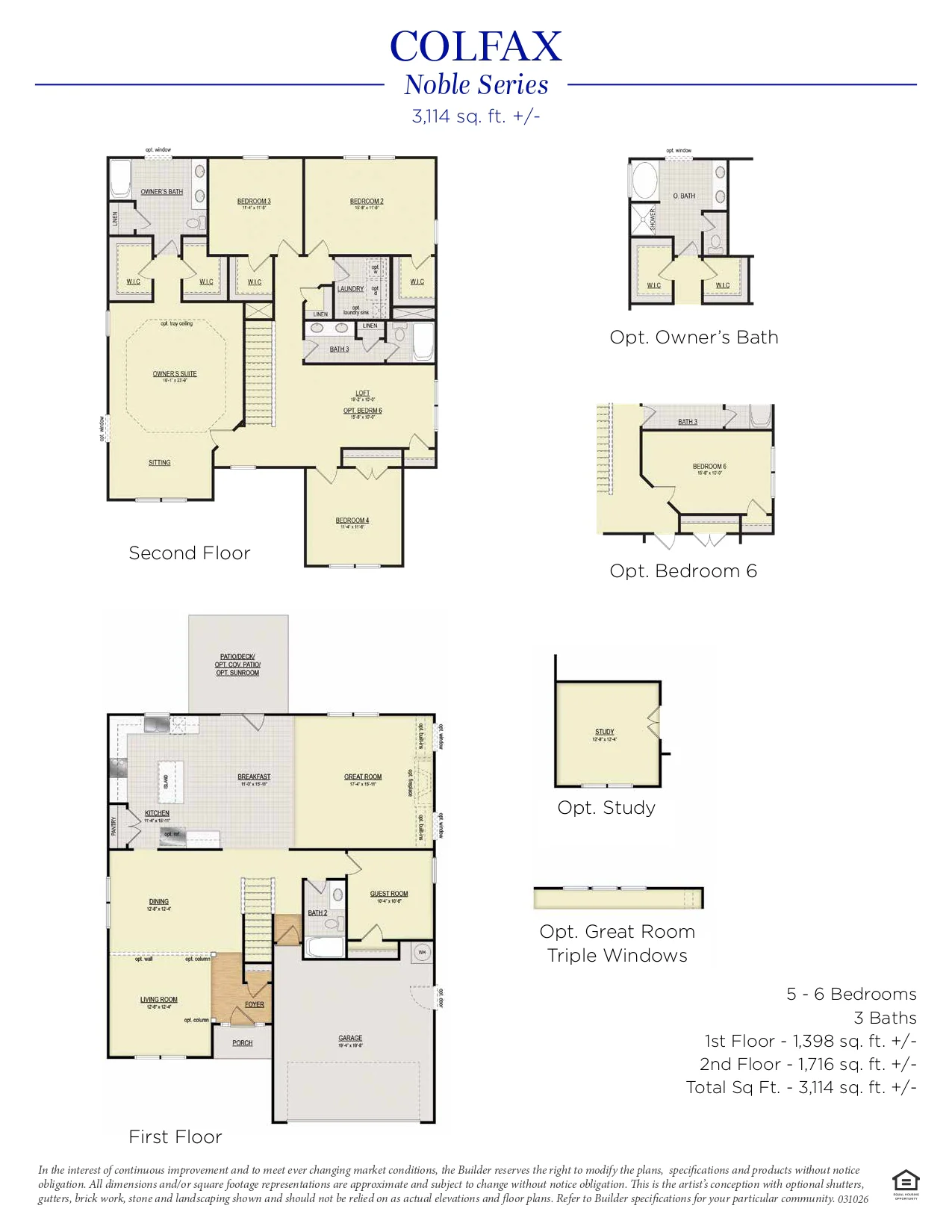 Colfax Floorplan 1