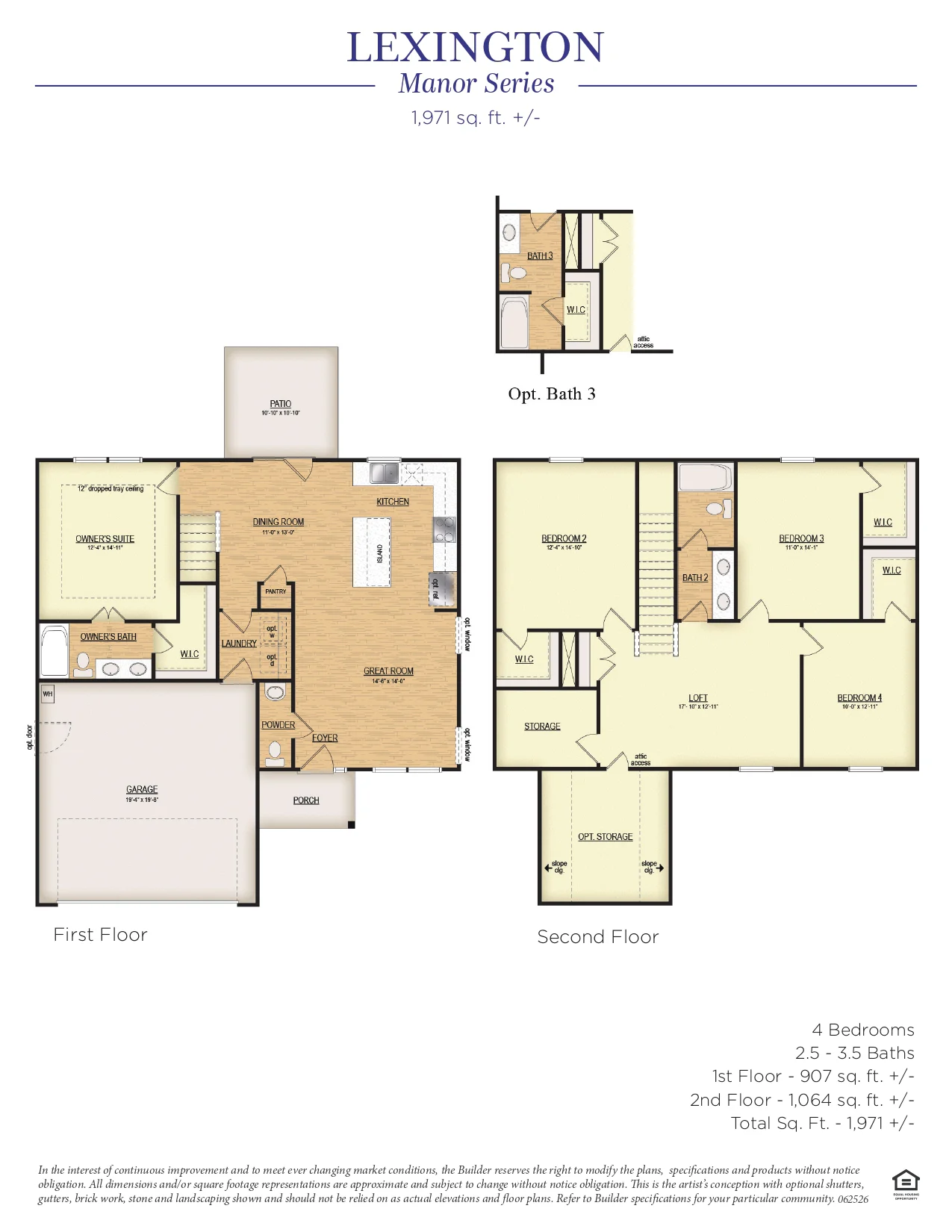 Lexington Floorplan 1