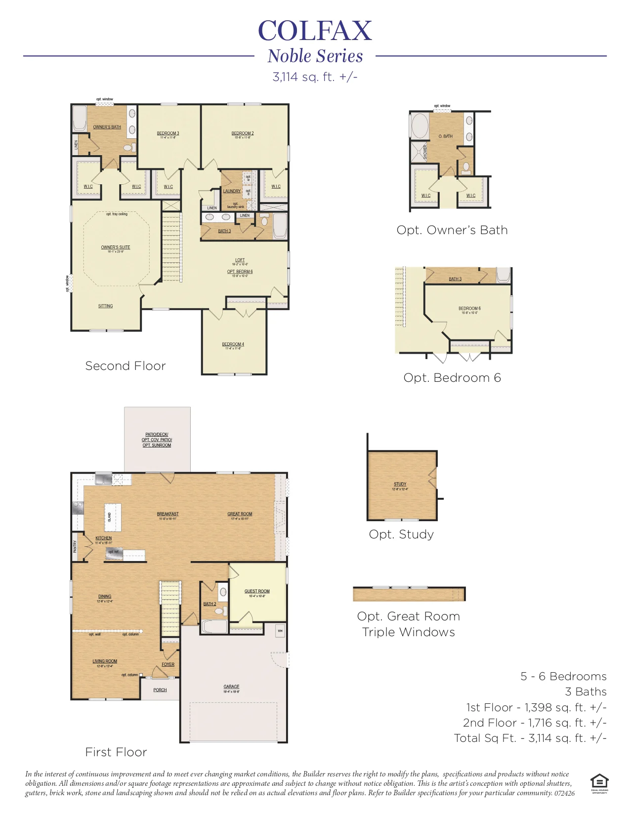 Colfax Floorplan 1
