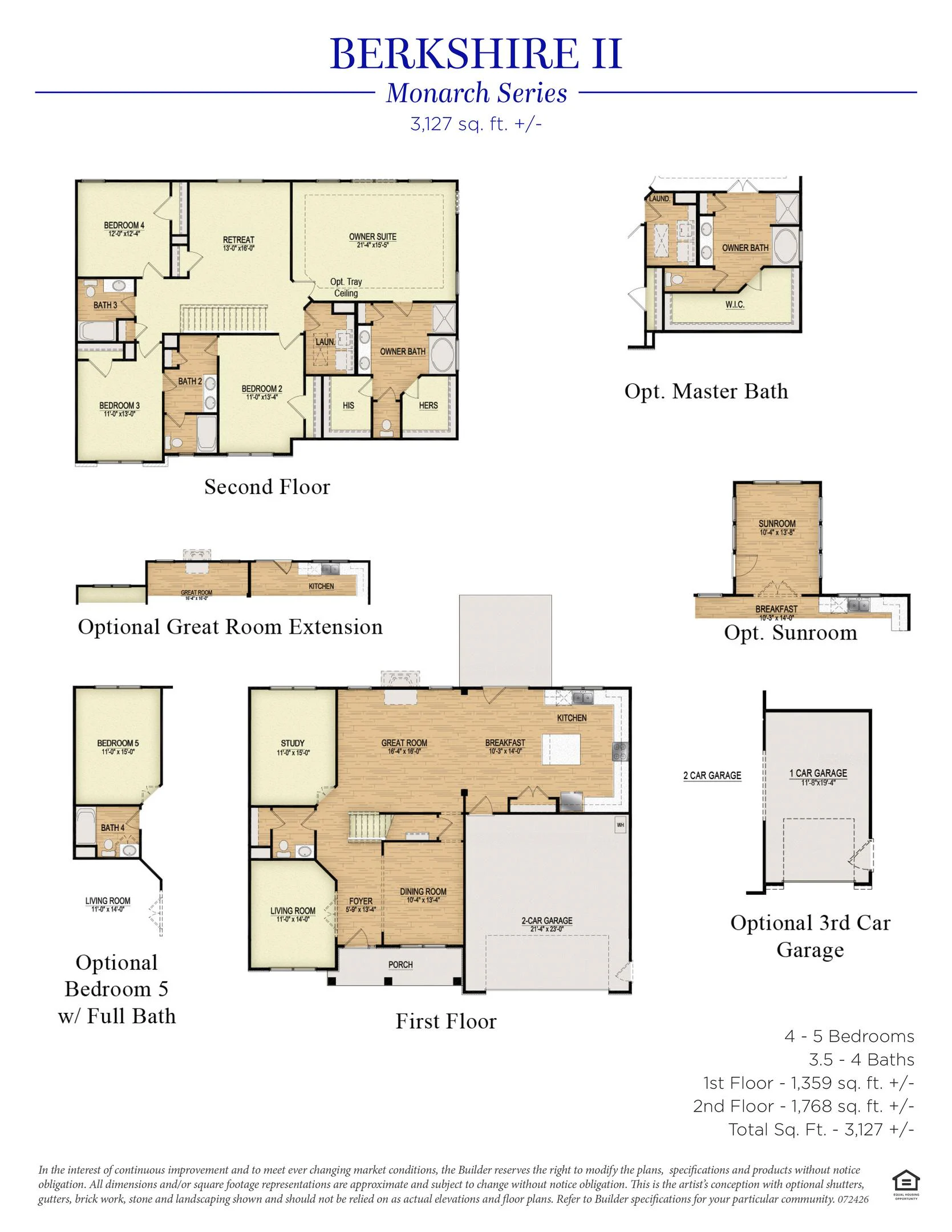 Berkshire Floorplan 1