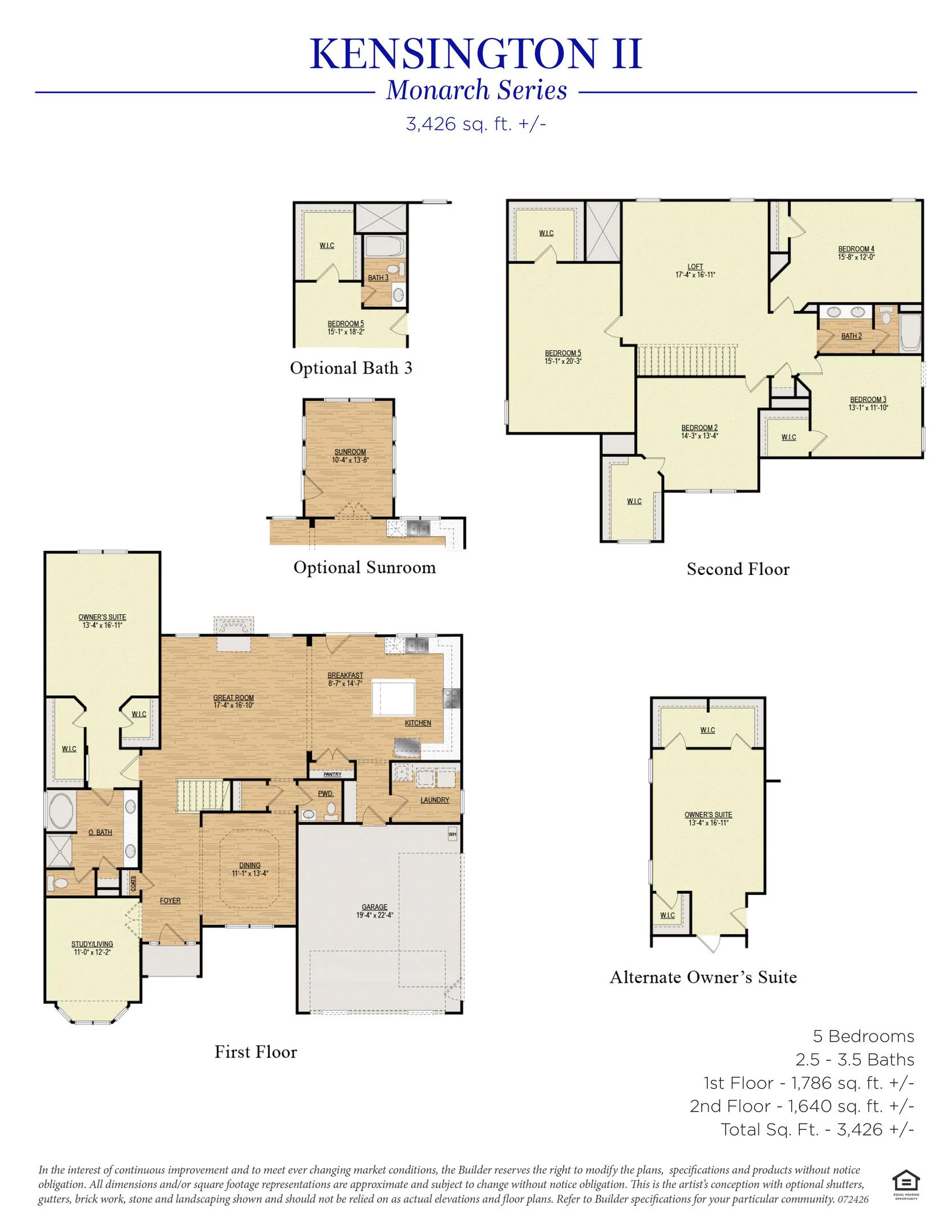 Kensington Floorplan 1