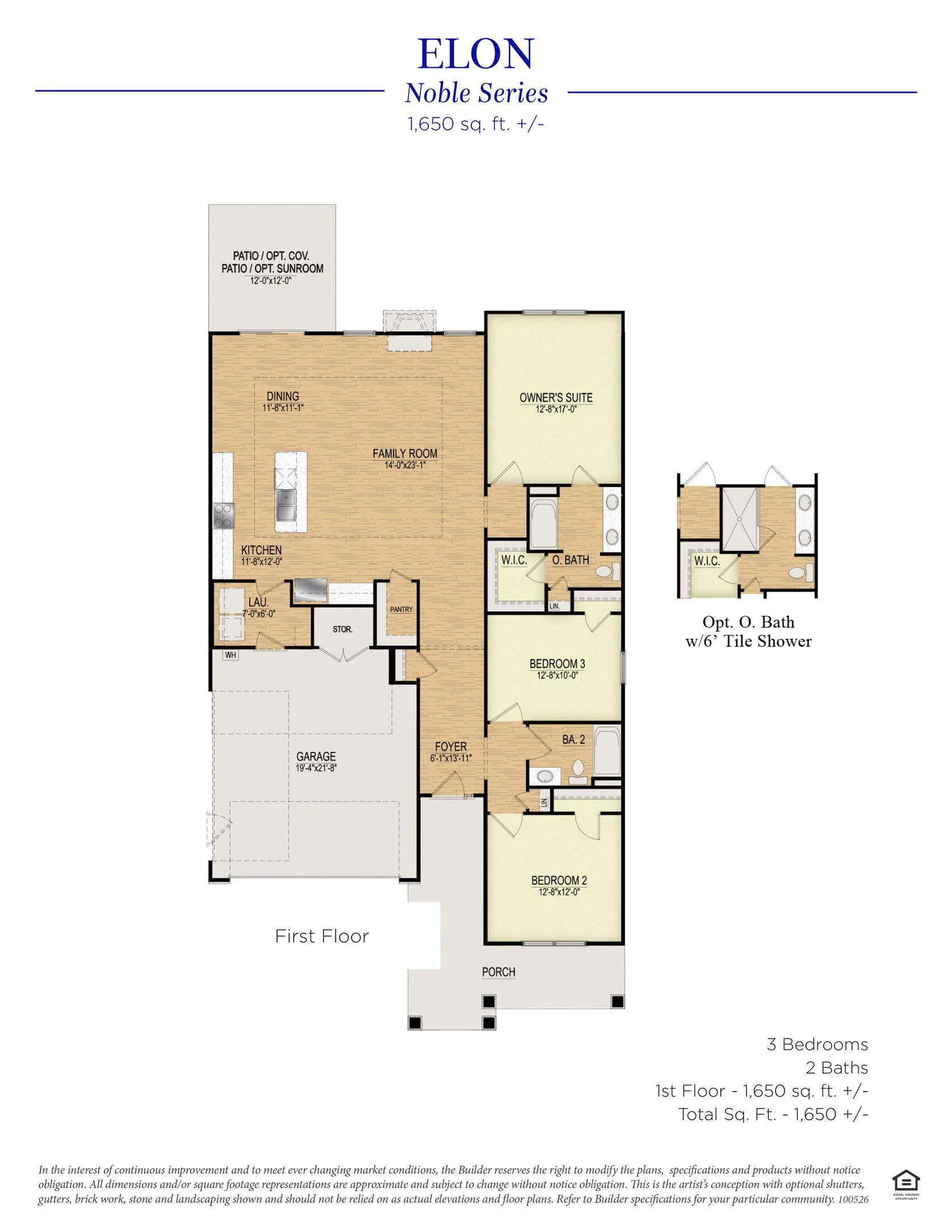 Elon Floorplan 1